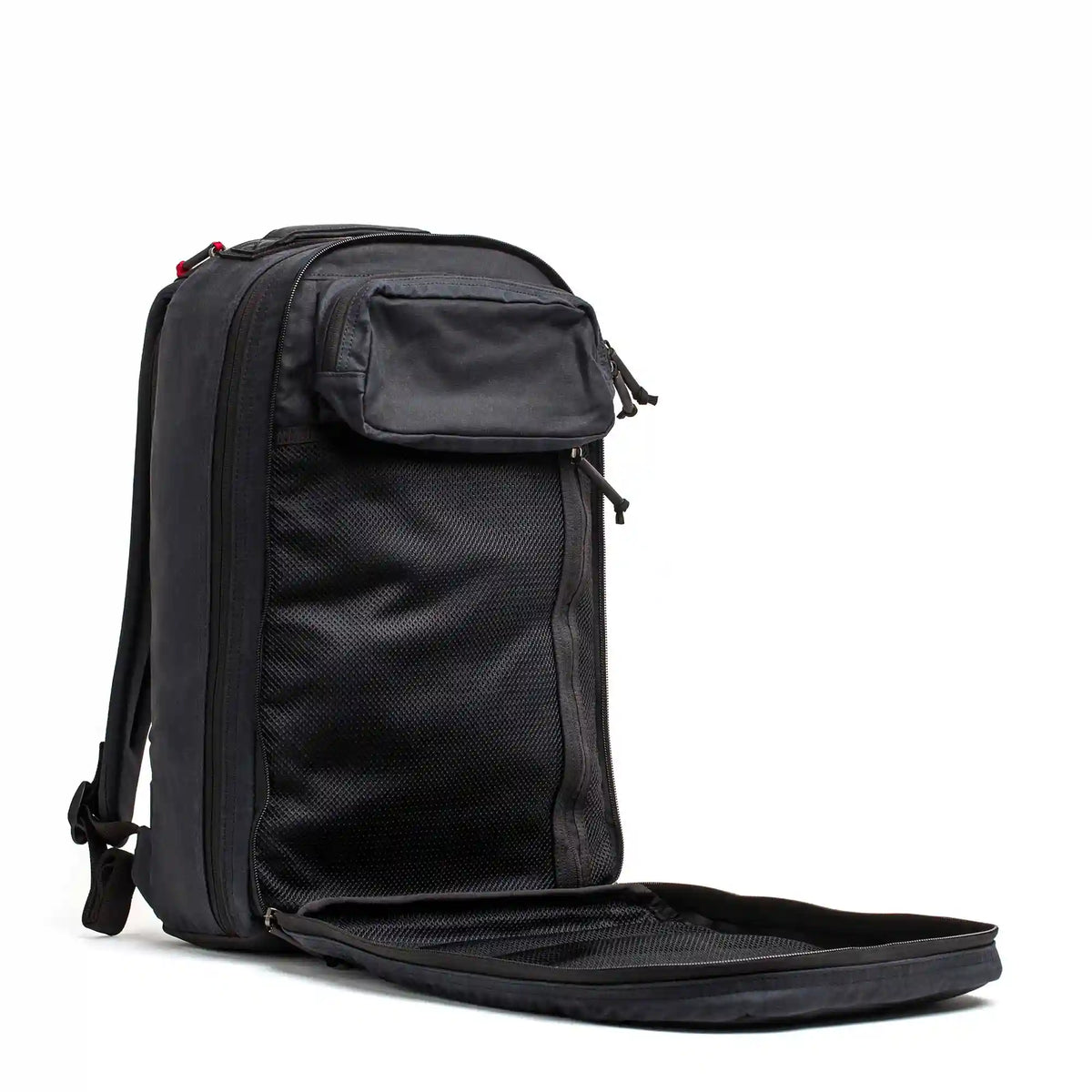 Double Compartment Bullet Ruck - Heritage Waxed Canvas - 18L