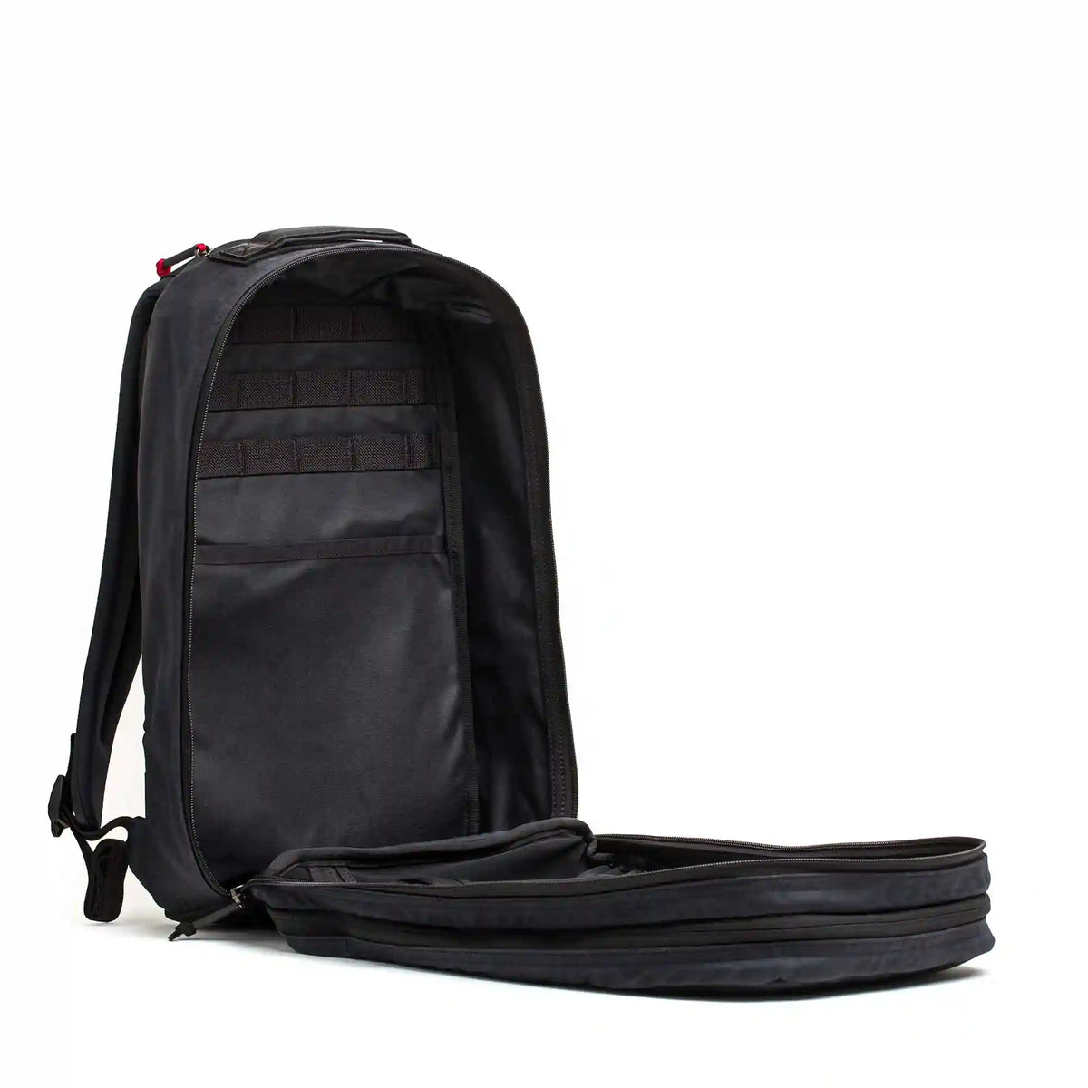 Double Compartment Bullet Ruck - Heritage Waxed Canvas - 18L