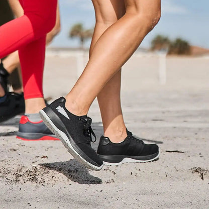 Women's Ballistic Trainers - Black + Glacier Grey