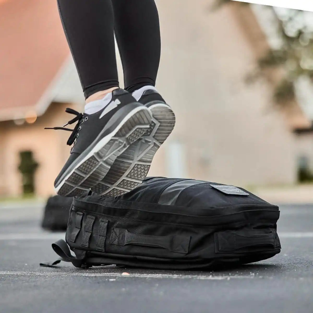Women's Ballistic Trainers - Black + Glacier Grey