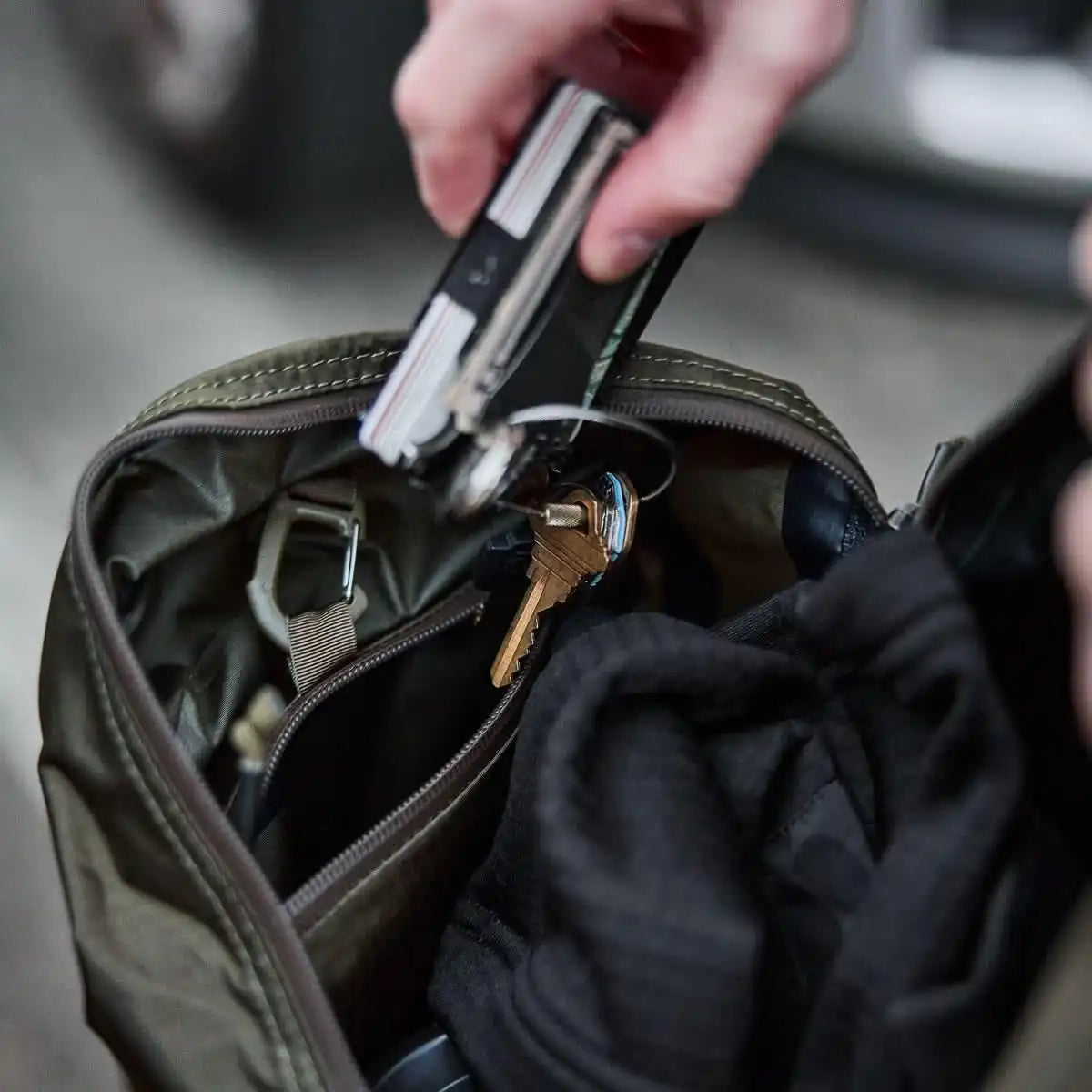 Packable Bullet Ruck - Ripstop ROBIC®