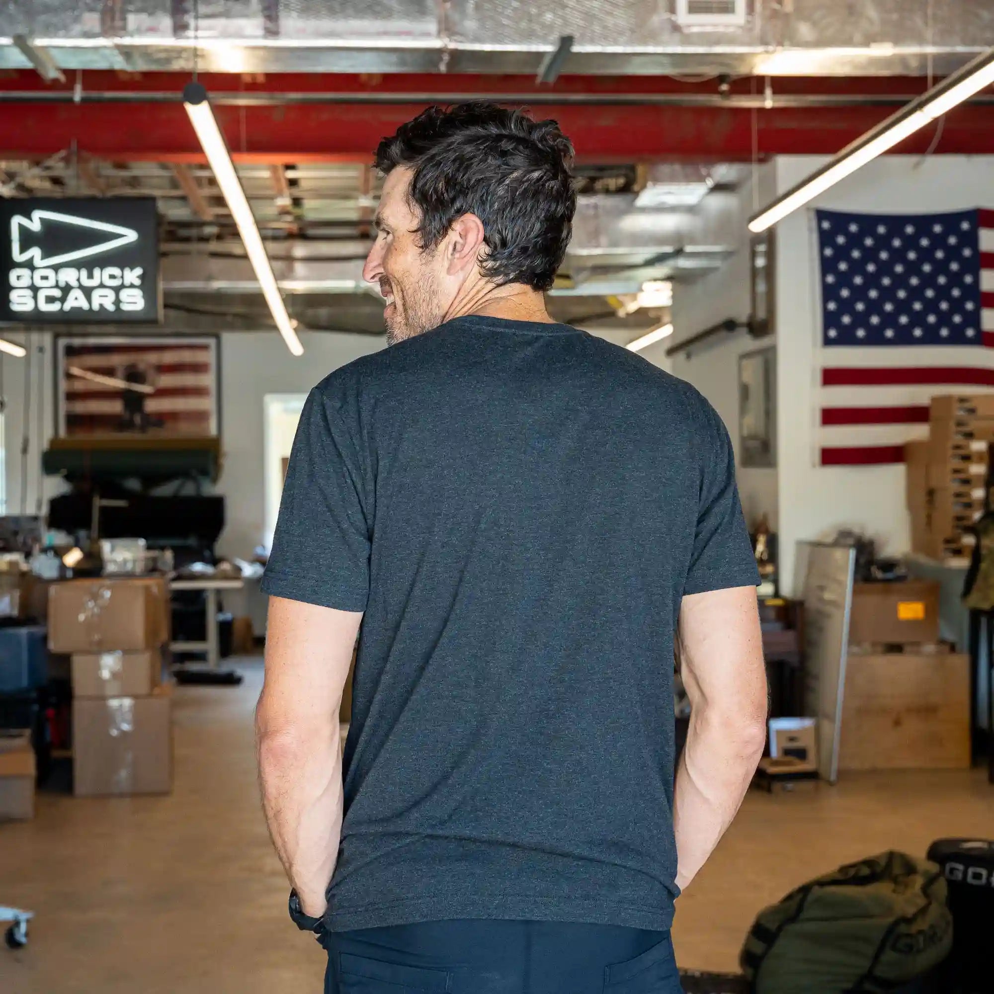 Short Sleeve Pocket Tee - Tri-BlendX