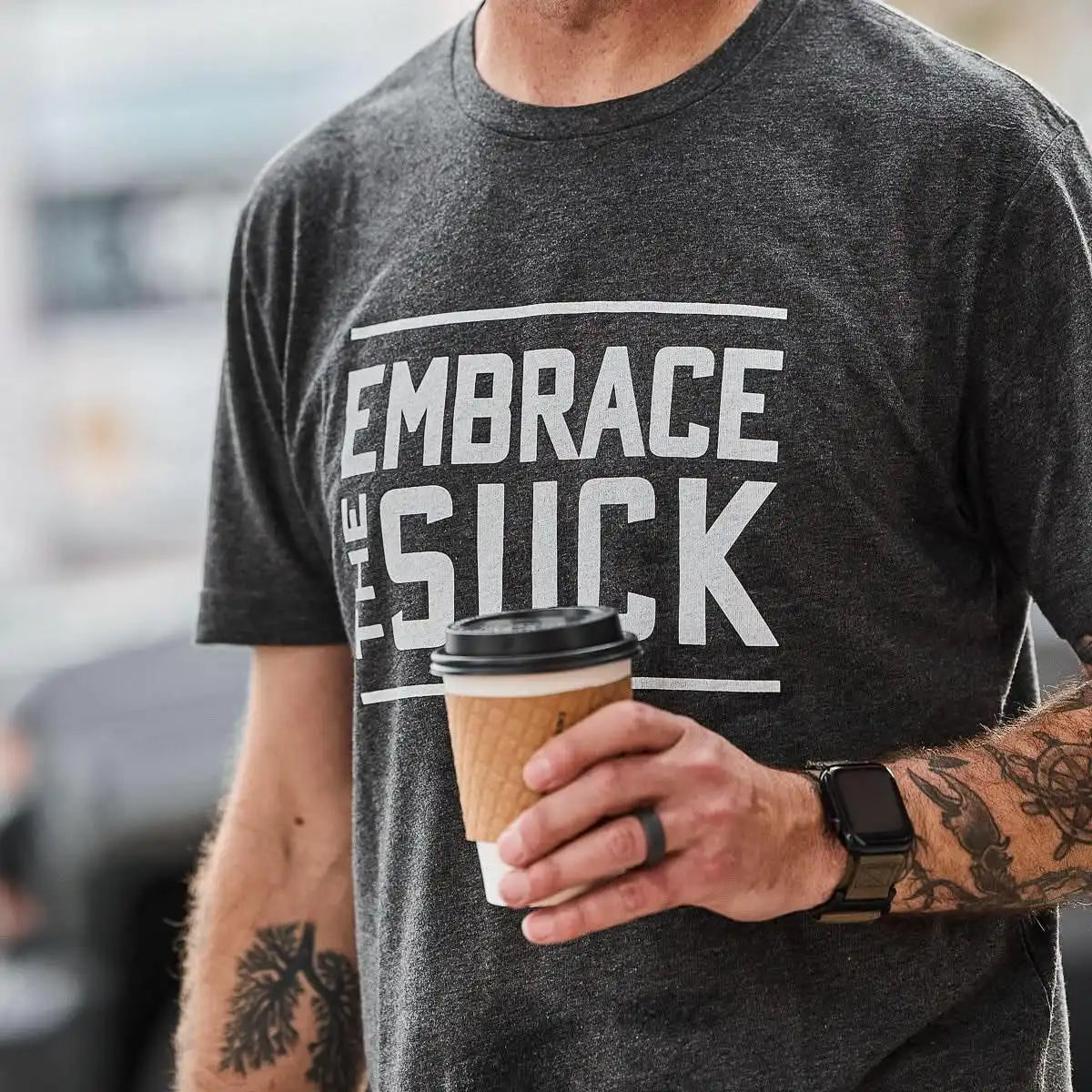 Embrace the Suck Tee - Tri-BlendX