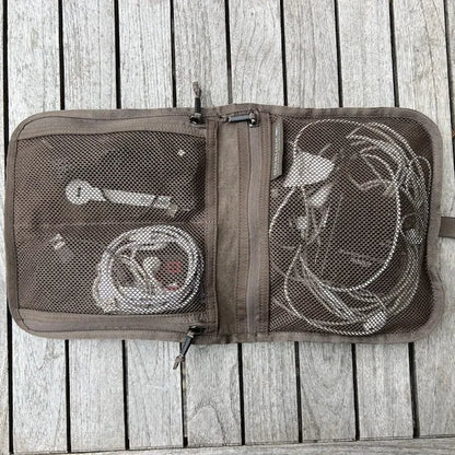 Wire Dopp - Waxed Canvas