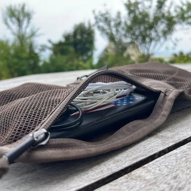 Wire Dopp - Waxed Canvas