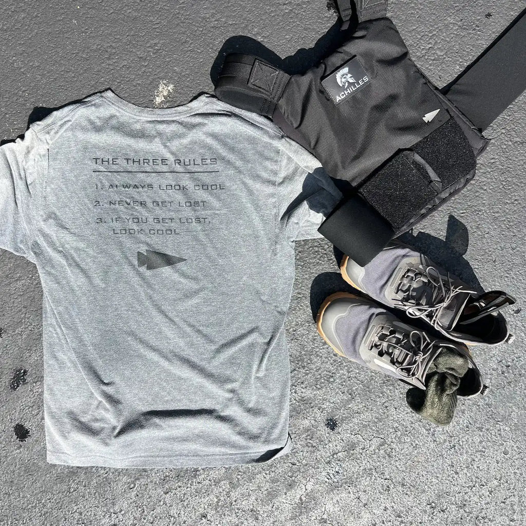 Three Rules Tee - Unisex Tri-BlendX