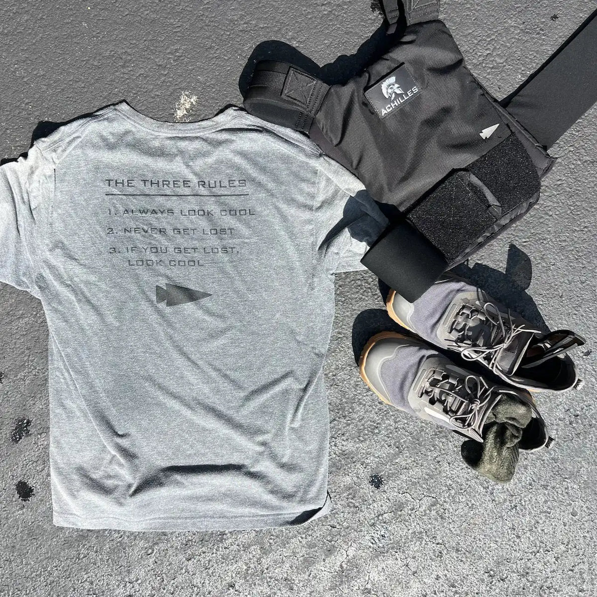 Three Rules Tee - Unisex Tri-BlendX