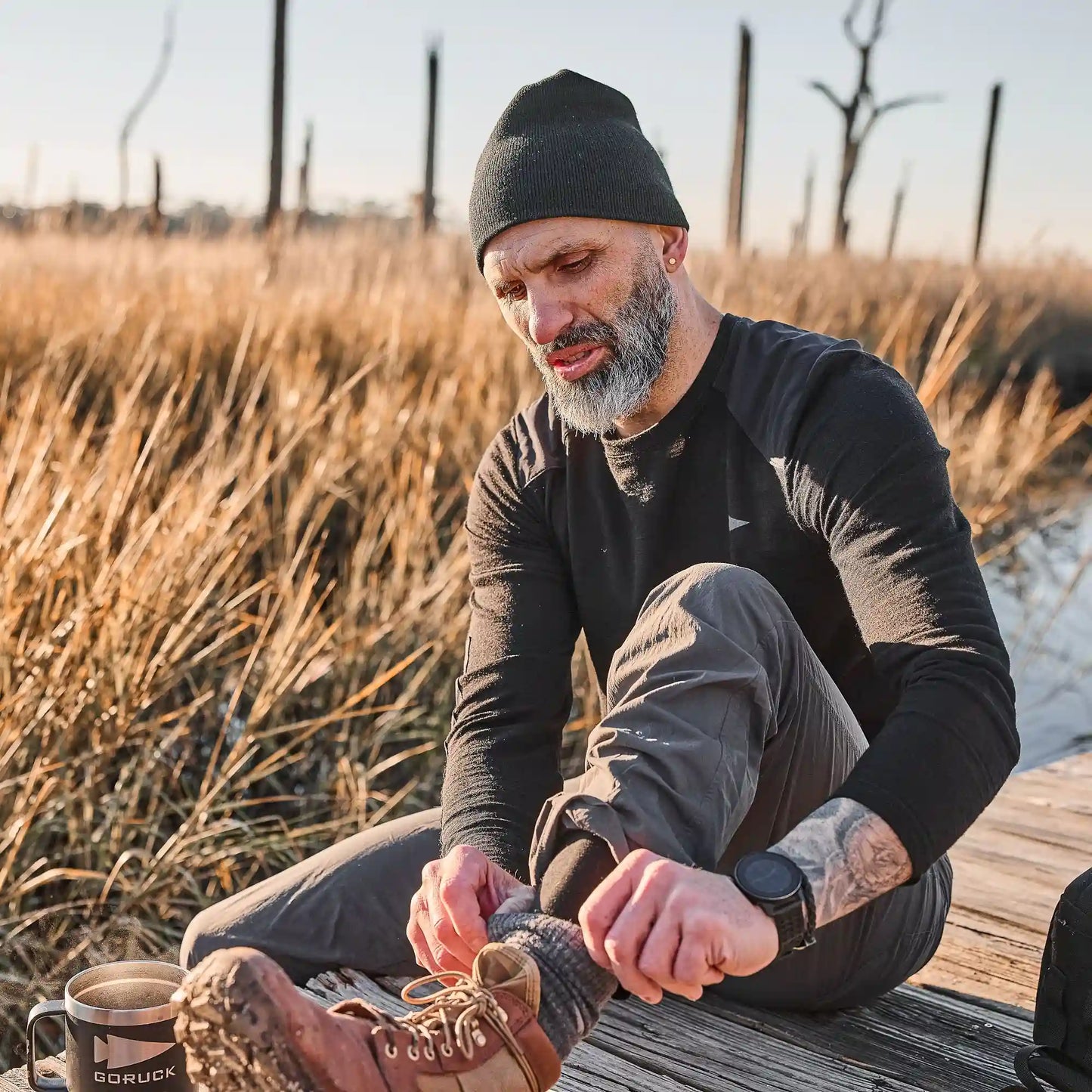 Men’s Commando Long Sleeve - Merino Wool