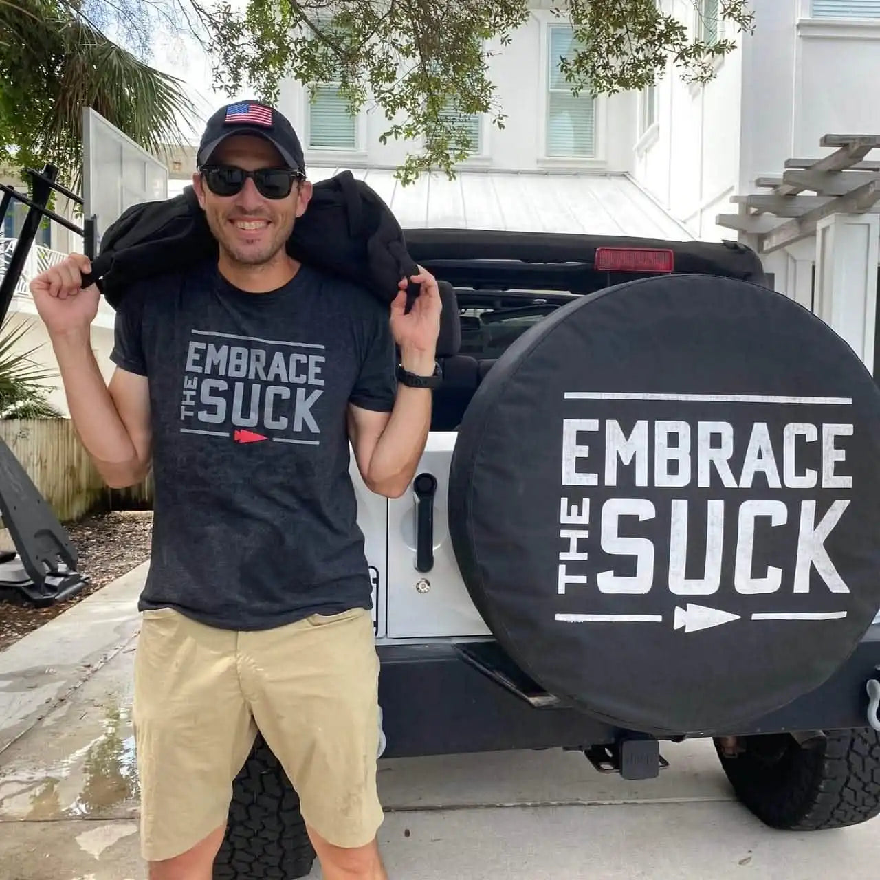 Embrace the Suck Tee - Tri-BlendX