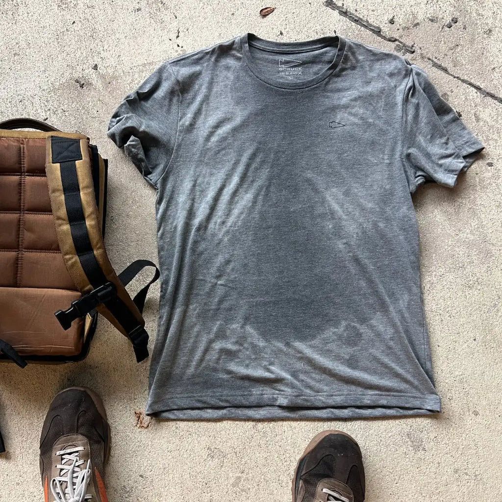 Subtle Spearhead Tee - Unisex Tri-BlendX