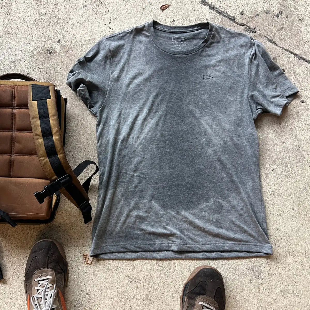 Subtle Spearhead Tee - Unisex Tri-BlendX