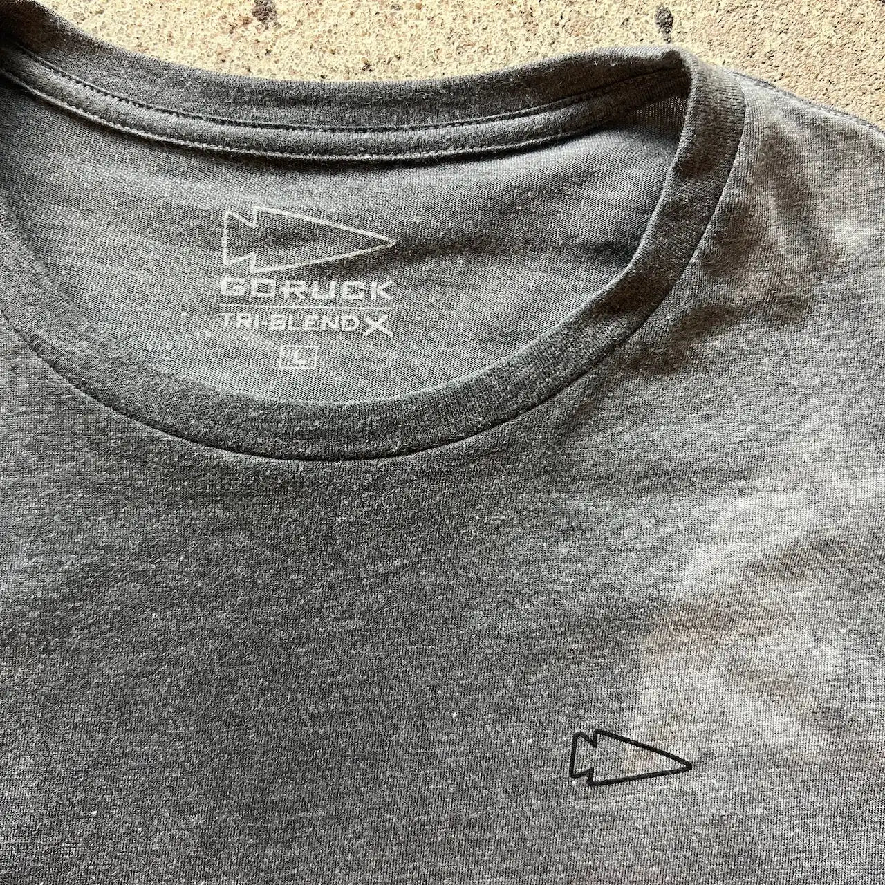 Subtle Spearhead Tee - Unisex Tri-BlendX