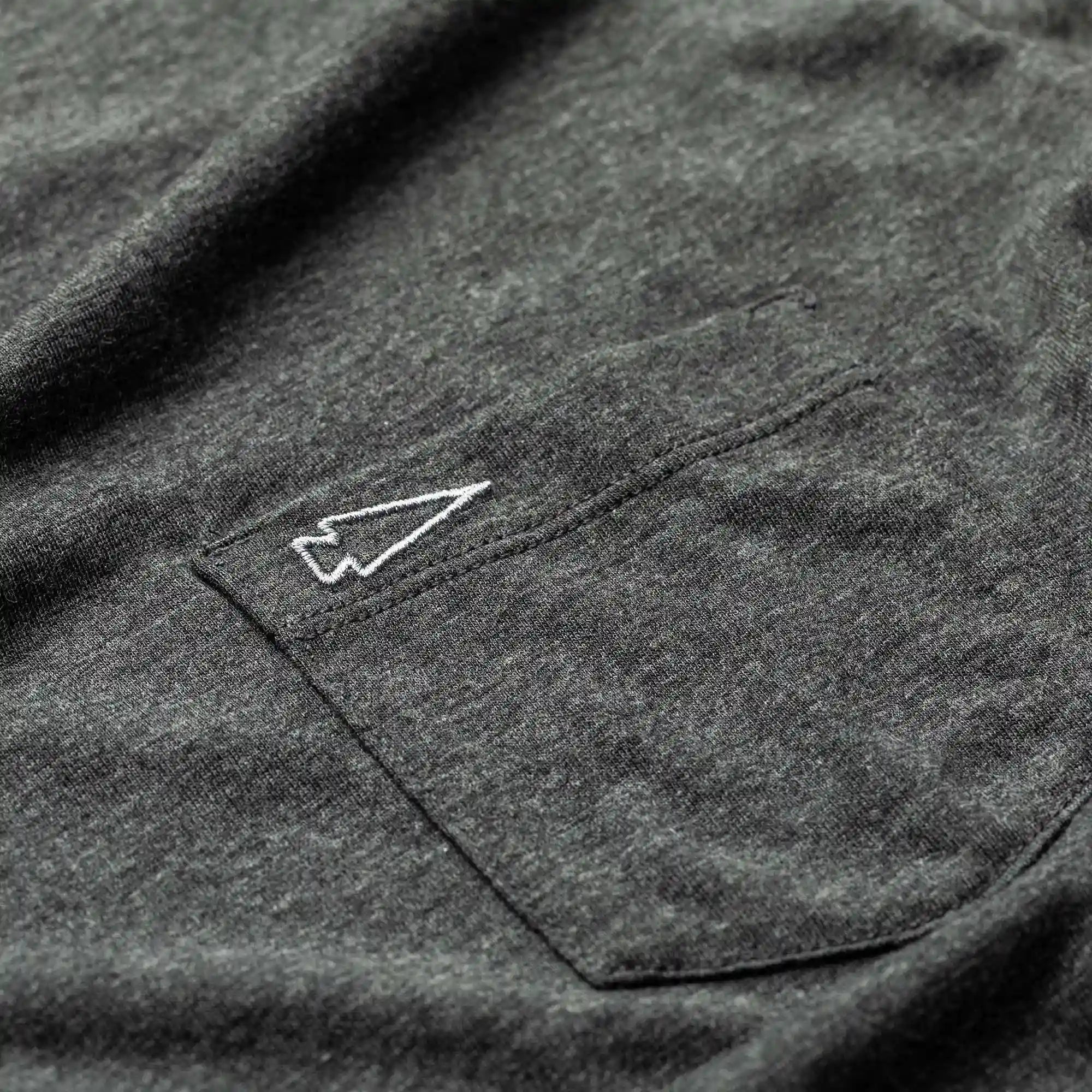 Men's Long Sleeve Pocket Tee - Tri-BlendX
