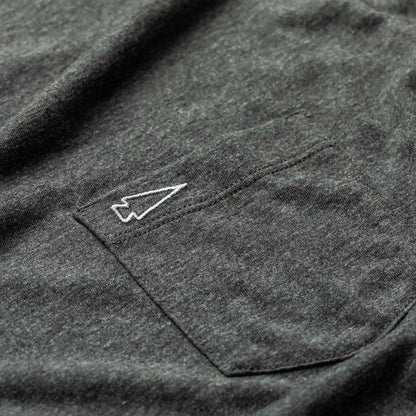 Men's Long Sleeve Pocket Tee - Tri-BlendX