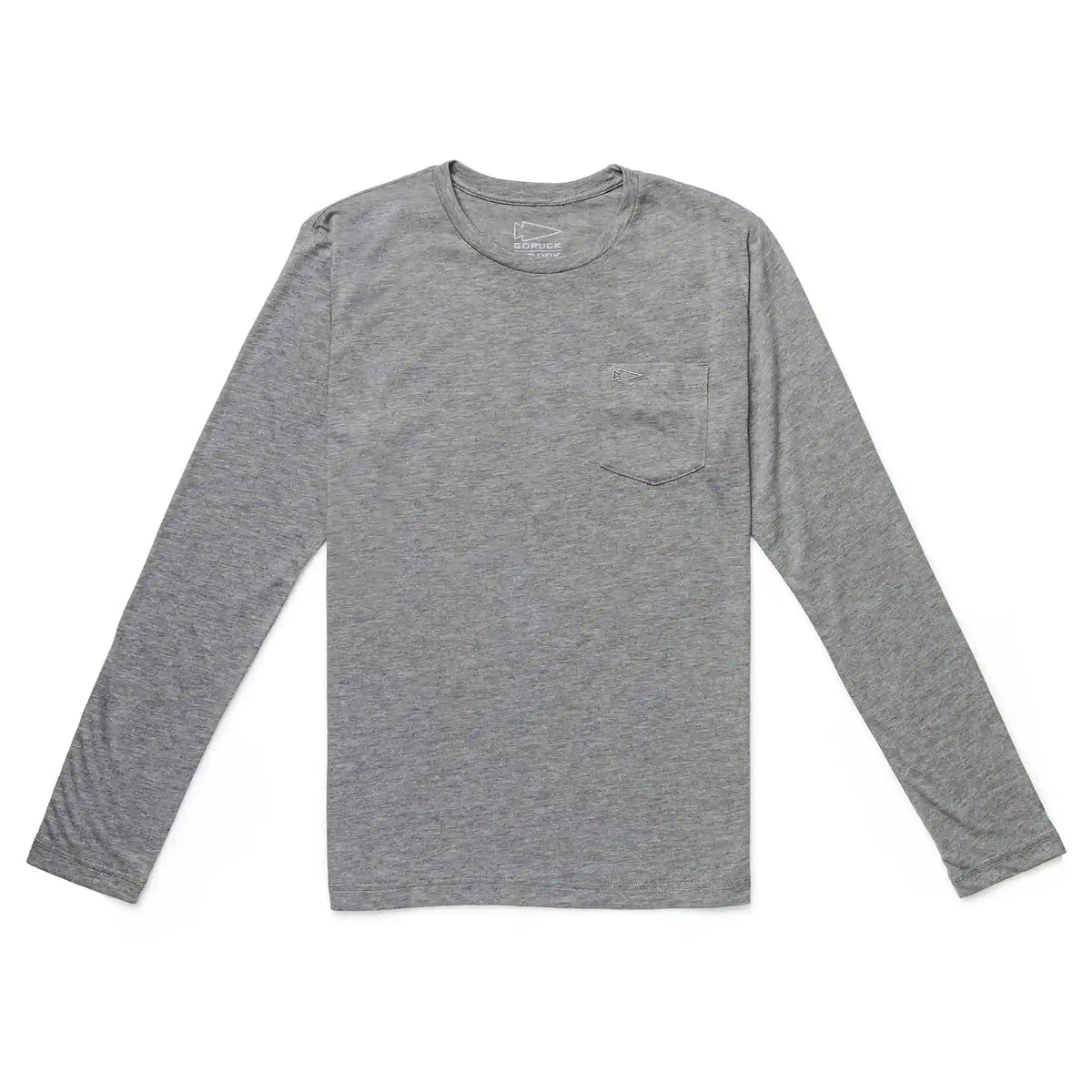 Men's Long Sleeve Pocket Tee - Tri-BlendX