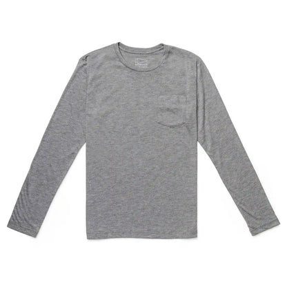 Men's Long Sleeve Pocket Tee - Tri-BlendX