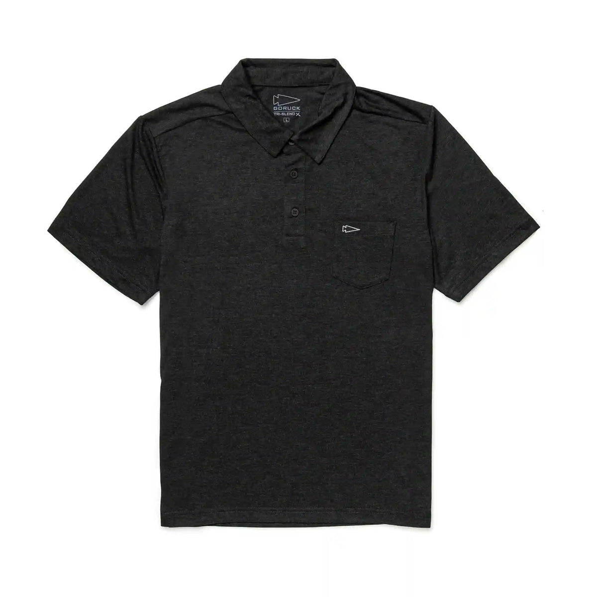Men's Polo with Pocket - Tri-BlendX