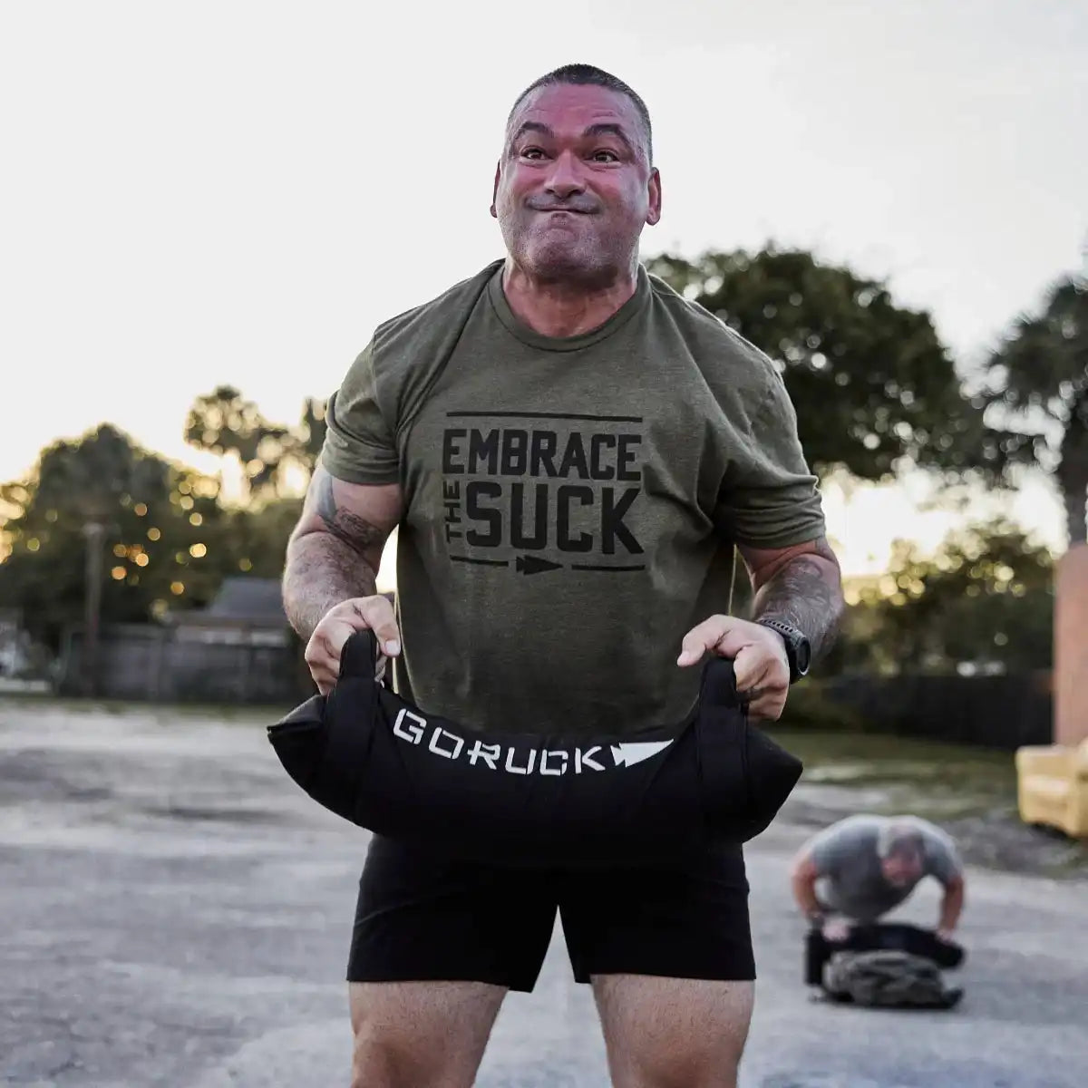 Embrace the Suck Tee - Tri-BlendX