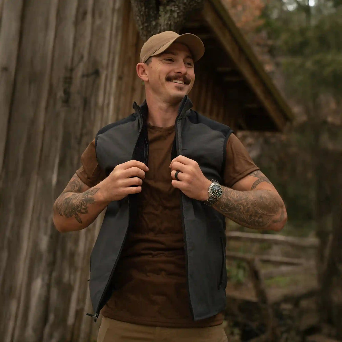 Men's Vest of Power - ToughDry® + Fleece