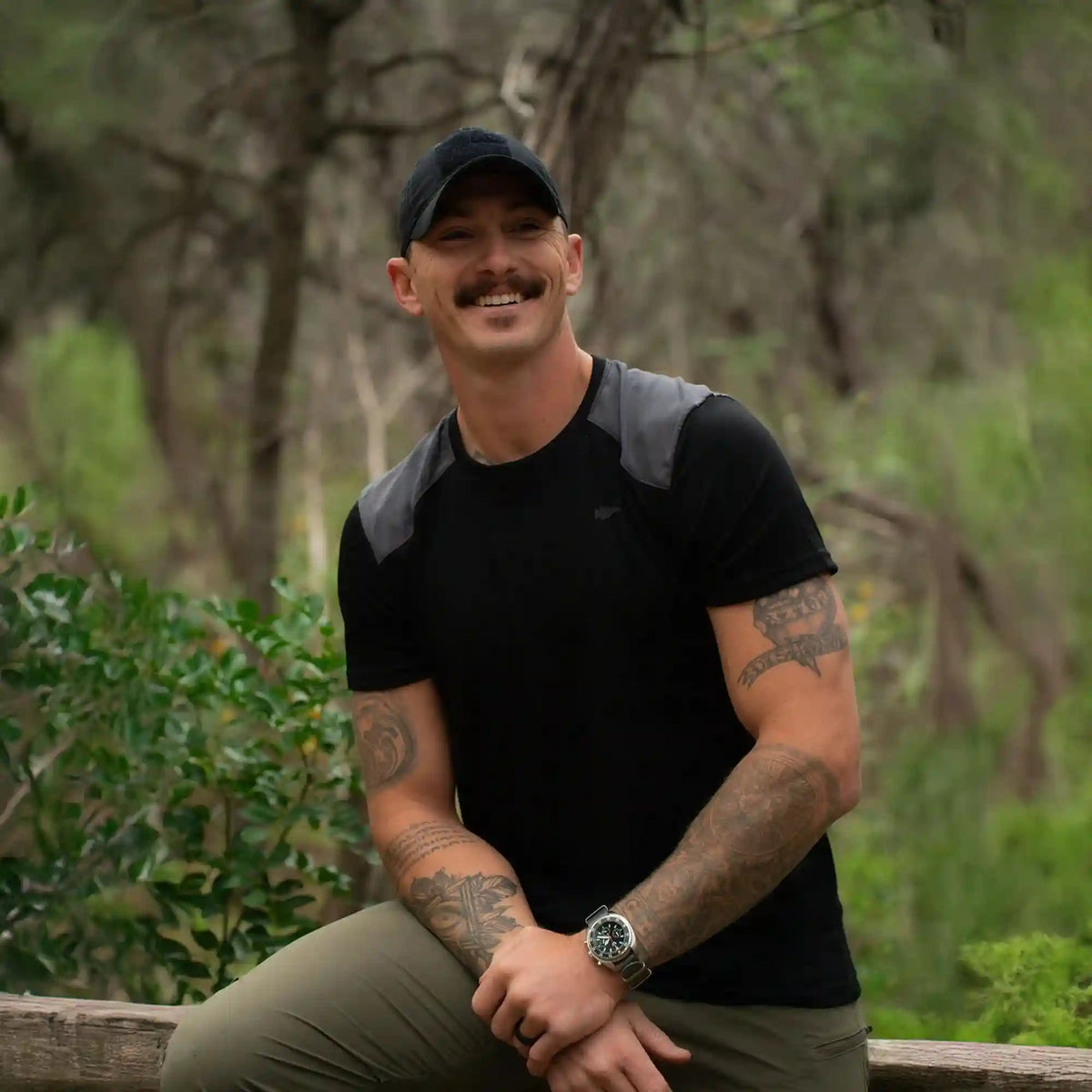 Men’s Commando Tee - Merino Wool