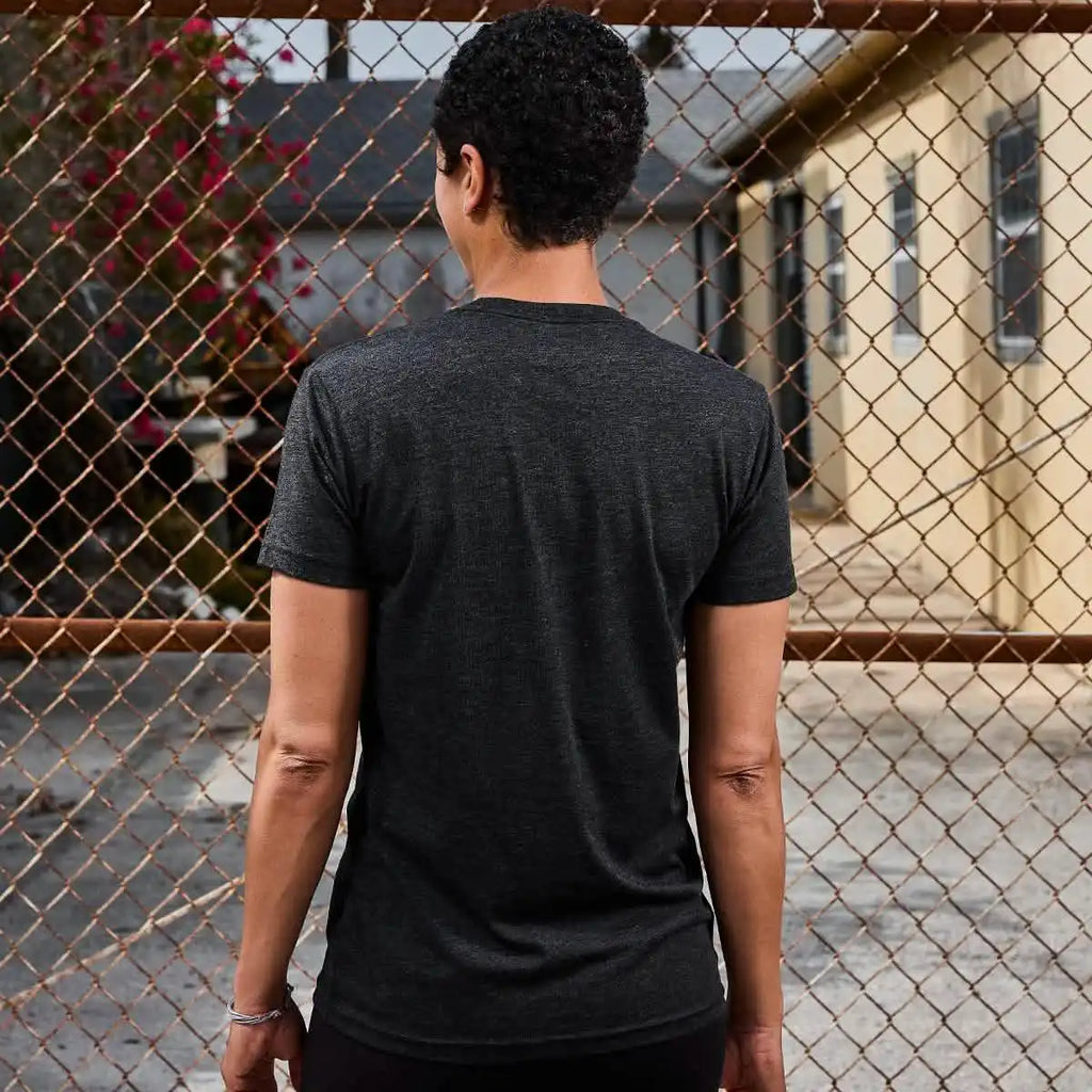 Subtle Spearhead Tee - Unisex Tri-BlendX