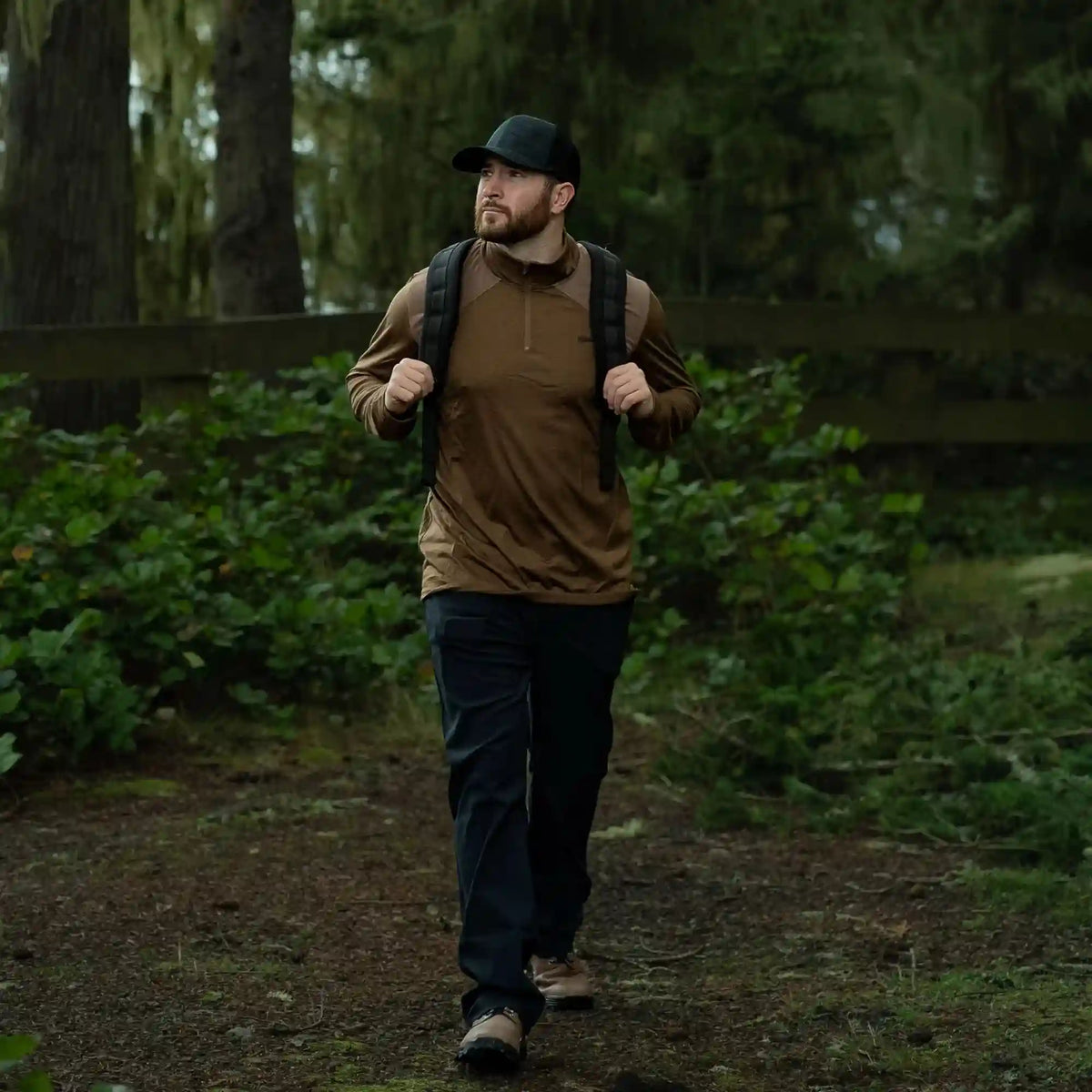 Men's Commando Quarter Zip - Merino Wool