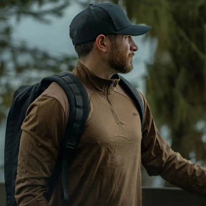 Men's Commando Quarter Zip - Merino Wool