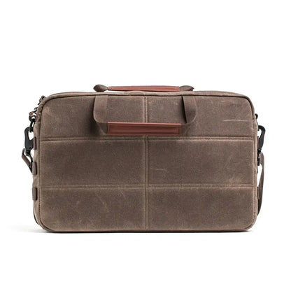 Shoulder Bag - Waxed Canvas