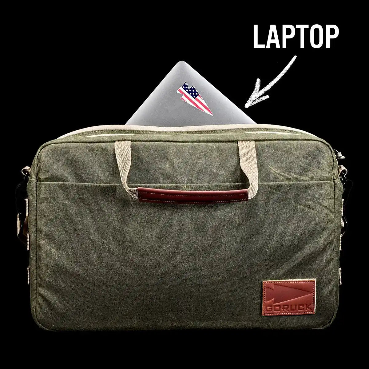 Shoulder Bag - Waxed Canvas