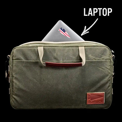 Shoulder Bag - Waxed Canvas