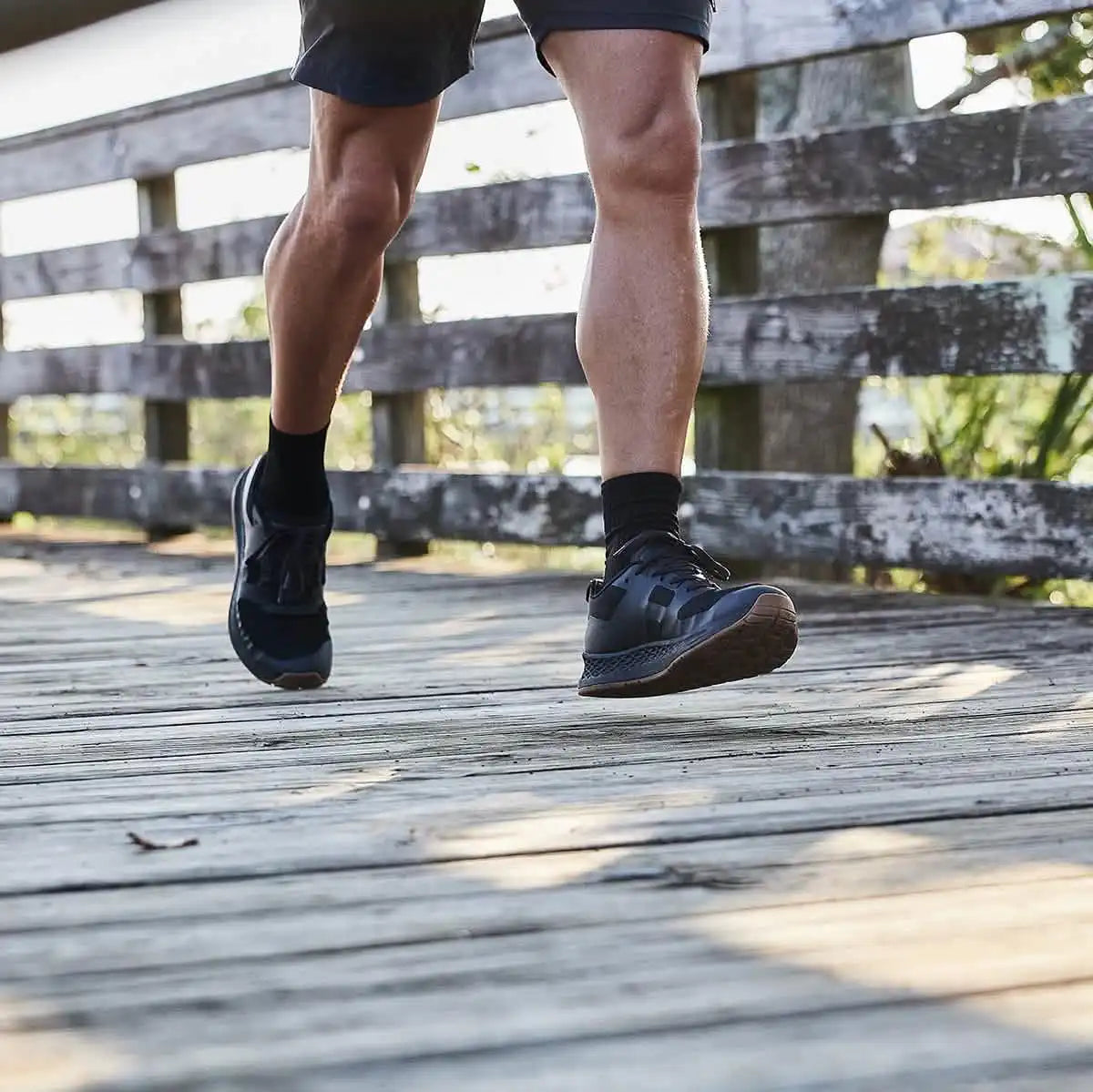 Men's Rough Runner - Black + Gum
