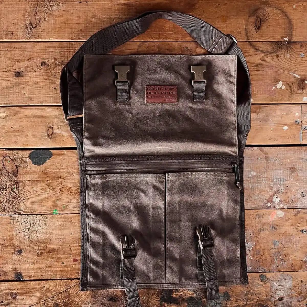 Waxed Canvas Claymore Sling Bag