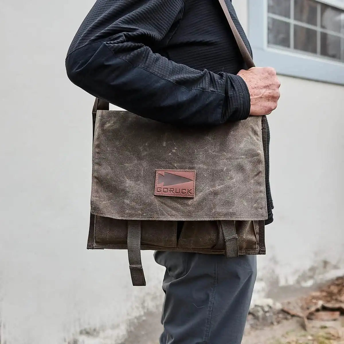 Waxed Canvas Claymore Sling Bag