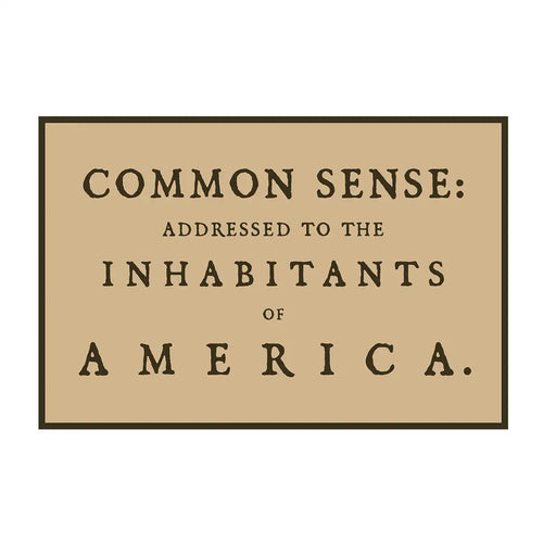 Patch - Common Sense Ruck