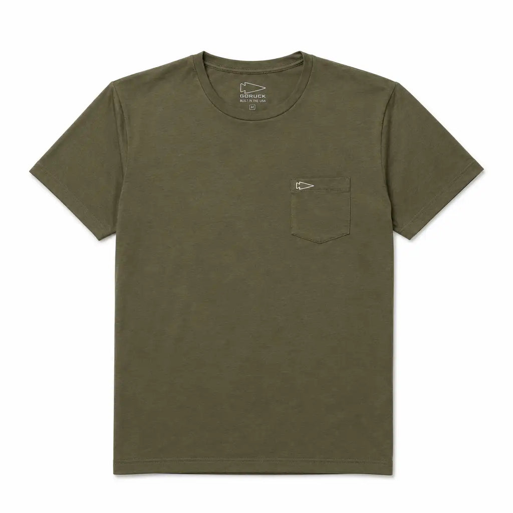 Short Sleeve Pocket Tee - Tri-BlendX