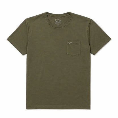 Short Sleeve Pocket Tee - Tri-BlendX
