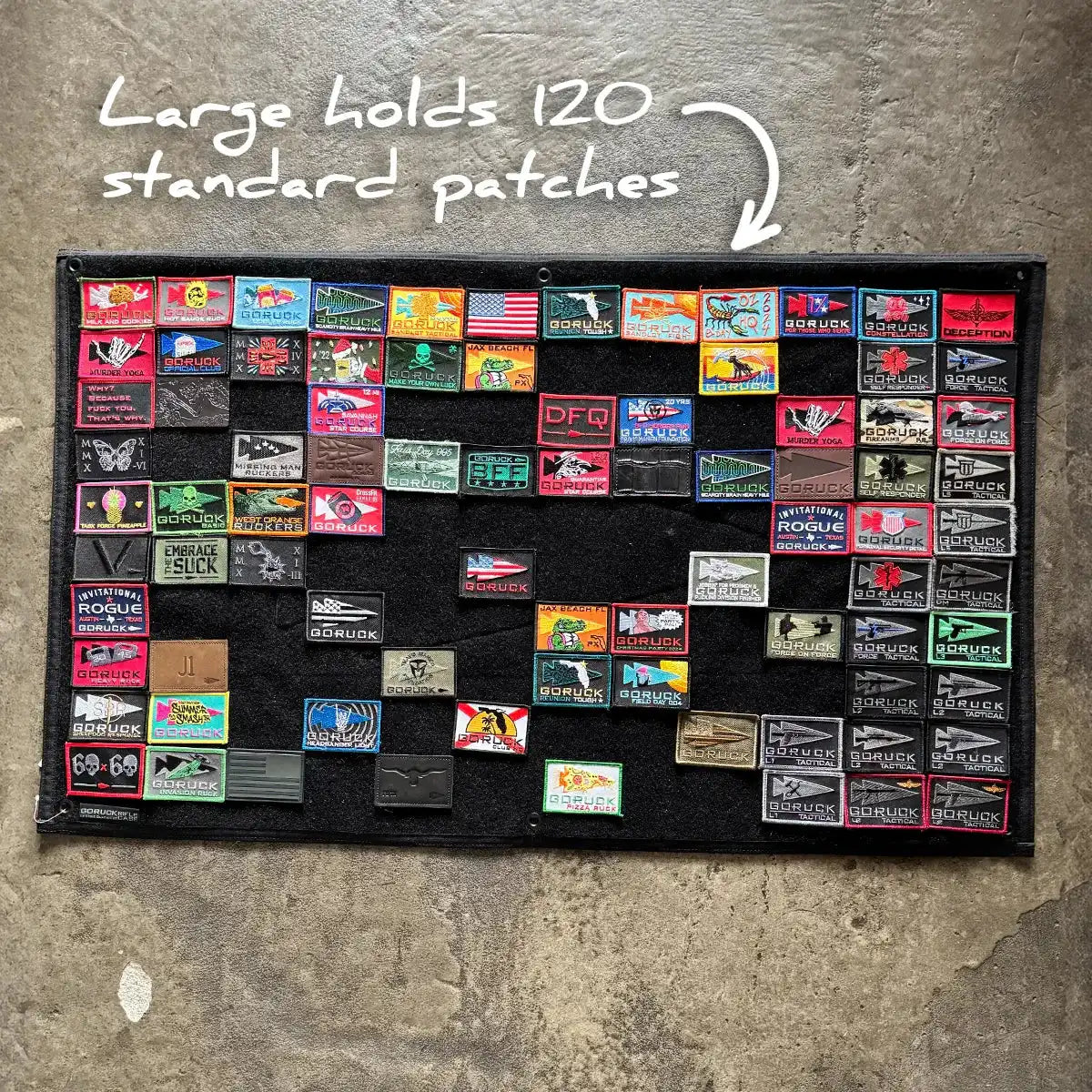 GORUCK Patch Board
