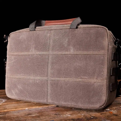 Shoulder Bag - Waxed Canvas