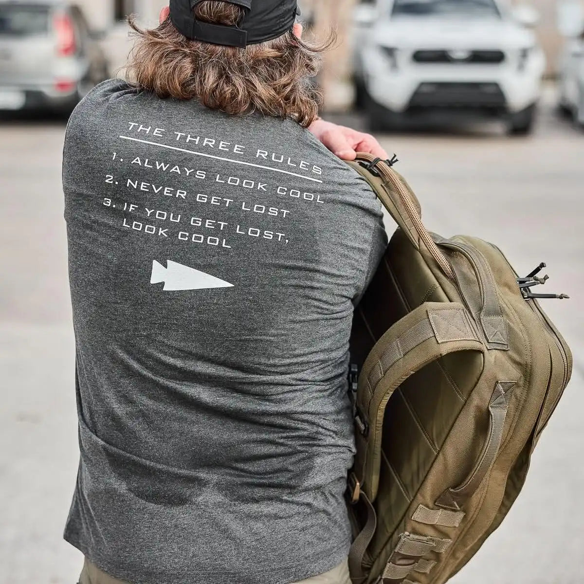 Three Rules Tee - Unisex Tri-BlendX